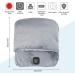 Electrical Foot Warmer with Heating & Vibration Massage | Ultra-Soft Flannel-Fleece Heated Foot Bag for Pain Relief - Perfect for Men & Women - Buy Online on GoSupps.com
