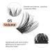72 Pcs Mixed Length C Curl DIY Eyelash Extension Cluster Lashes - Volume Style D 8-16 - Buy Online on GoSupps.com