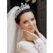 Sweetv Princess Tiara for Women - Silver Crystal Bridal Crown for Wedding, Quinceanera, Prom & Birthday Party - Buy Online on GoSupps.com