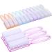 15 Pieces Nail Brush for Cleaning Fingernails Nail Scrub Manicure Brush Handle Grip Cleaning Brushes Pedicure Brush for Toes and Nails Cleaning, 5 Colors(Fresh Colors)