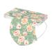 Lulupi 10 pieces of one-way adult mouth protection flowers mouth and nose protection flower motif Elegant breathable beama mask necklace for women C-03