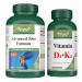 VORST Advanced Joint Formula 2000mg(100mg per Capsule) 90 Capsules and Vitamin D3 K2 (1000 IU Vitamin D + 120mcg Vitamin K) 120 Vegan Capsules (Combo Bundle 2 Bottles)
