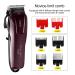 Professional Hair Clippers for Men - Rechargeable Cordless Barber Set KM-2600 for Family Use - Buy Online on GoSupps.com
