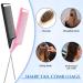 26 Pcs Hair Braiding Tools Kit with Magnetic Wristband - Stainless Steel Rat Tail Comb, Alligator Clips, Hair Parting Ring - Hair Sewing Accessories - Buy Online on GoSupps.com