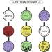 Yehanti Personalized Engraved Silicone Dog Tag - Waterproof Quiet Custom Name & Address for Dogs & Cats | Unique Mix-Pattern Design - Buy Online on GoSupps.com