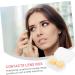 HOMSFOU 3pcs Contact Lens Case with Mirror - Portable Plastic Travel Foil Crystal - Yellow - 7x4.5x2.5CM | Buy Internationally - Buy Online on GoSupps.com