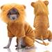 Xiaoyu clothing for pets puppies dogs cats with hood sweater warm costume Halloween cosplay party clothing lion l l lion
