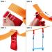 Odoland Monkey Bars Ninja Trapeze Bars - Adjustable & Durable Outdoor Swing Set for Kids & Youth - Blue - Buy Online on GoSupps.com