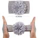 DOOBOI 12pcs Baby Girls Nylon Headbands with Chiffon Flower Bows - Hair Accessories for Newborns & Kids - Buy Online on GoSupps.com
