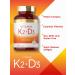Carlyle Vitamin K2 D3 Supplement | 300 Softgels | 200mcg K2 MK7 & 10 000 IU D3 | Non-GMO Gluten Free 300 Count (Pack of 1) - Buy Online on GoSupps.com