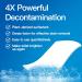 Eco-Friendly Toilet Cleaner Strips | 120 Quick Foaming Sheets - Biodegradable Plastic-Free Ocean Dew Scent - Buy Online on GoSupps.com