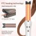 CkeyiN Automatic Hair Curler - Fast-Heating Rotating Wand with Cold Air Styling - White - Buy Online on GoSupps.com