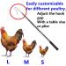 GLOBOTECH Extendable Chicken Catcher Leg Hook - Stainless Poultry Hook Fowl Catcher 25" Extend to 59" Perfect Tool for Safe and Easy Handling of Fowl Duck Catcher Instead of Bird Catching Net - Buy Online on GoSupps.com