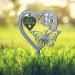 luminiu 1pcs Garden Memorial Plaque Weatherproof Butterfly Ornament Your Wing Were Ready But Our Heart Were Not For Mom Dad Best Friend Husband Memorial Gift - Buy Online on GoSupps.com