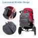 Diaper Bag Backpack - Dikaslon Large Multifunctional Baby Bag with Changing Mat Pacifier Holder & Stroller Straps - Perfect for Moms & Dads (Dark Grey) - Buy Online on GoSupps.com