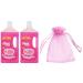 The Pink Stuff The Miracle All Purpose Floor Cleaner 2Pk x 1L + Our Gift for You: Organza Bag Size: 9 x 7 x 0.1cm
