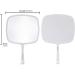 Miss Sweet Hand Held Mirror - 9x8inch (White) | Portable Makeup Mirror - Buy Online on GoSupps.com
