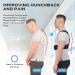 Posture Corrector Back Brace for Men & Women - Adjustable Lightweight Upper Back Support Shoulder Pain Relief Medium Black - Buy Online on GoSupps.com
