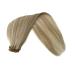 22 Inch Real Human Hair Clip in Extensions - Ash Blonde to Blonde Highlights - Remy Hair - 7 Pieces - 70G - Women's Hair Clip ins - Buy Online on GoSupps.com