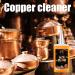 Brass Cleaner - 120ml Copper Jewelry Cleaner - Copper Polishing Cleaner for Antiques Cookware Jewelry Gently Cleans and Removes Tarnish without Scratching - Buy Online on GoSupps.com