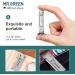 MR.GREEN Collapsible Travel Nail Clippers Set with Nail Files - Stainless Steel Manicure Tools in Blue Leather Case - Buy Online on GoSupps.com