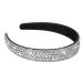 Sibba Rhinestone Wide Hair Band - Bridal Wedding Fashion Headpiece - Buy Online on GoSupps.com