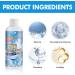 Stone Stain Remover Cleaner Stone Crystal Plating Agent and Granite Oil Stain Cleaner for Household Use All-Purpose Stone Cleaner and Polish for Marble Granite Quartz and More (1 Set) - Buy Online on GoSupps.com