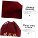 Healeved 6 Pcs Hair Dryer Storage Bag Travel Hair Dryer Blow Dryer Bag Drawstring Fabric Wine Bag - Buy Online on GoSupps.com
