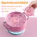 GJZZ Teething Toy for Babies 6-12 Months - Rattle Sound, BPA-Free Silicone, Soothes Sore Gums, Easy to Hold Infant Teether (Pink) - Buy Online on GoSupps.com
