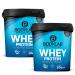 Bodylab24 Whey Protein Powder Vanilla + Chocolate 2 x 1kg Vanilla + Chocolate 1 kg (pack of 2)