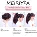 Meiriyfa Short Black Ponytail Extension - Curved Clip-In Heat-Resistant 40cm for Daily Use - Artificial Hair - Buy Online on GoSupps.com