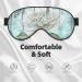 Vintage Rose1 Adjustable Double-Sided Sleep Mask | Soft Eye Covers for Perfect Shading & Reduced Eye Edema | International Shipping Available - Buy Online on GoSupps.com