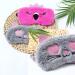 2 Pcs Cute 3D Animal Sleep Eye Masks - Soft Fluffy Cartoon Eye Covers for Travel & Sleepover Favors - Buy Online on GoSupps.com