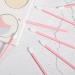 VEGCOO 300 PCS Disposable Lip Brushes - Perfect Pink Make-Up Lipstick Applicators for Flawless Lip Makeup - Buy Online on GoSupps.com