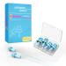 Edwinn Soft Ear Plugs for Sleeping Noise Cancelling  4 Pairs Earplugs for Snoring  Work  Concerts  Motorcycles  Shooting  Travel  Airplane  Swimming  Noise Reduction Earplug  23dB Silicone Ear Plug