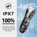 Men's Waterproof Body Hair Trimmer | Electric LCD Display | Painless Wet & Dry Groin Shaver | Quiet Hygiene Razor SMT033 Black - Buy Online on GoSupps.com