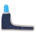 Stop Sucking Glove  Soft Teether Infant Finger Guard for Children for Thumb Sucking Stop(Blue)