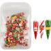 FEIlei 1Bag Resin Christmas Charms Christmas Flatback Decoration Ornaments for Nail Art Craft Making DIY Crafts - Buy Online on GoSupps.com