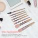Soft Portable 8pcs Makeup Brush Set - Ergonomic Handle for Loose Powder Concealer & Eyeshadow | International Shipping - Buy Online on GoSupps.com