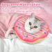Adjustable Soft Cat Collar | Anti-Bite Protective Donut Collar for Kittens & Puppies | Post-Surgery & Injury Relief (Rosa-L) - International Shipping Available - Buy Online on GoSupps.com