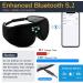 Bluetooth Sleep Mask with Ultra Thin Speakers - Boodlab 3D Wireless Headphones for Sleeping, Insomnia, Meditation, and Travel - Washable Black Mask, Ideal Gift for Men and Women - Buy Online on GoSupps.com