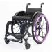 Lightweight Sport Wheelchair Foldable And Portable Wheelchair Folding Transport Wheelchair Multifunctional Anti-Tipper Wheelchair Self-propelled Aluminum Alloy Manual Wheel Chair All Terrain(Size:42cm 42cm/16.5in Black