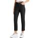 Willit Women's Golf Pants | Stretch Lightweight Hiking & Casual Pants | Quick Dry, Water Resistant | Zipper Pocket | Black XL - Buy Online on GoSupps.com