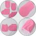 FOMIYES 10 Sets Leather Horn Boots Foot Spa Sock Nail Tools Manicure Tools Paraffin Foot Pedicure Remover Spa Skin Care Gloves Nursing Spa Tool Work Polyester Lining Hand Hot Wax - Buy Online on GoSupps.com