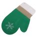 Door Hanging Glove Exquisite Details Cloth Christmas Doorway Sign Gloves Safe for Wall for Fireplaces (Green)