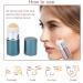 Oil Absorbing Volcanic Face Roller - Portable Reusable Oil Control Tool for Home & Travel (Blue) - Ideal for Clear Skin - Buy Online on GoSupps.com