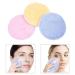 FRCOLOR 3Pcs Makeup Remover Pads - Soft Cleansing Cotton Round Beauty Sponge for Effortless Makeup Removal - Buy Online on GoSupps.com
