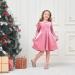 Miipat Baby Girls Velvet Dress | Long Sleeve Toddler Dress for Fall/Winter | Elegant Princess Birthday Party Dress | 5-6 Years, Pink - Buy Online on GoSupps.com