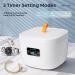 Wikay Ultrasonic Cleaner for Dentures, Retainers, Mouth Guards - Professional Dental Cleaner Machine - Portable & Electric - 255ML Capacity - Buy Online on GoSupps.com