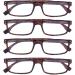Eyekepper Reading Glasses for Women - 4 Pack Tortoise Comfort Readers +2.00 - Stylish & Durable - Buy Online on GoSupps.com